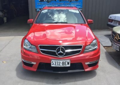 Red C63 AMG